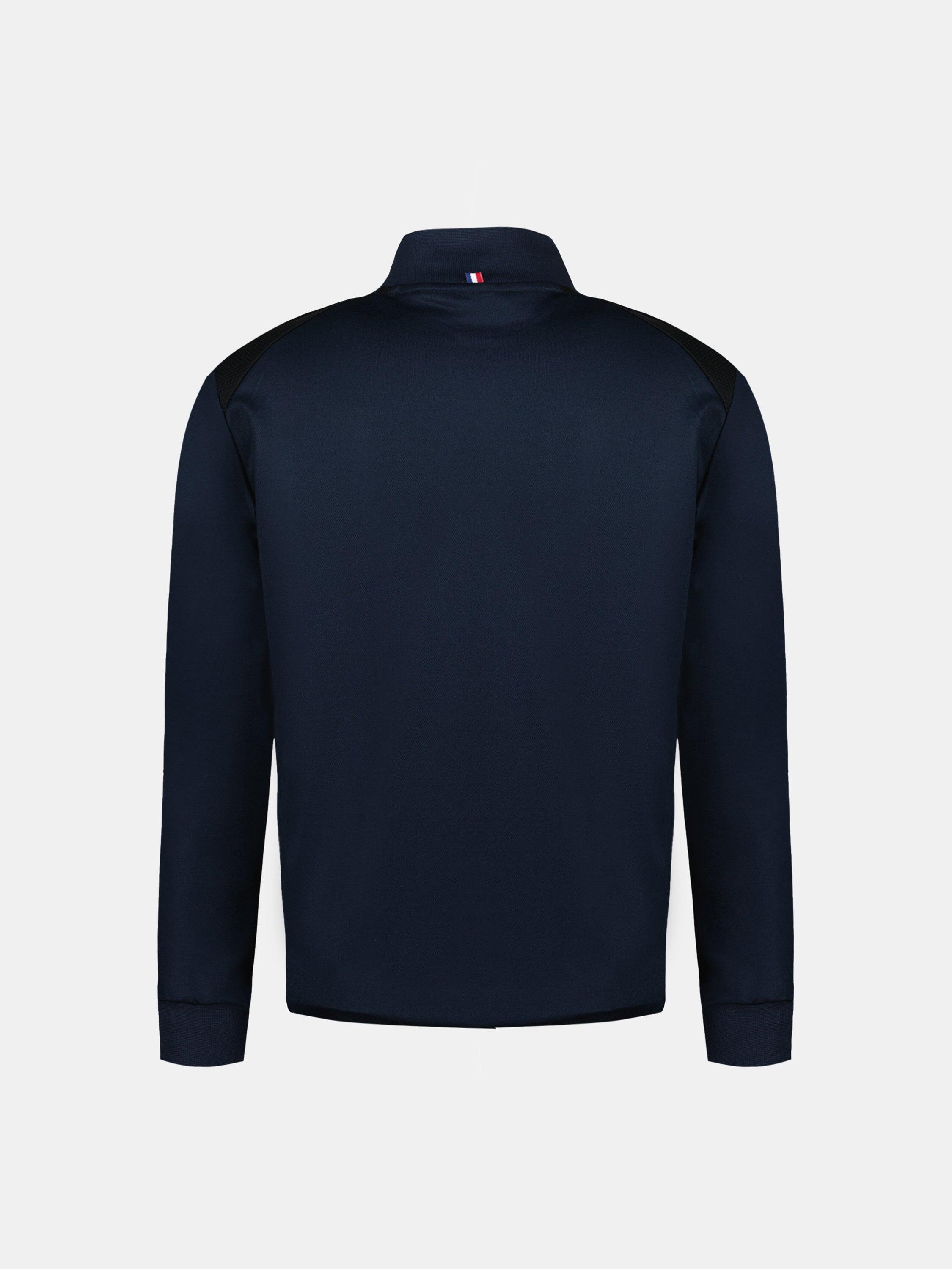 Veste zippée à capuche Coq d'Argent en jersey effet piqué Coq d'argent 3/4