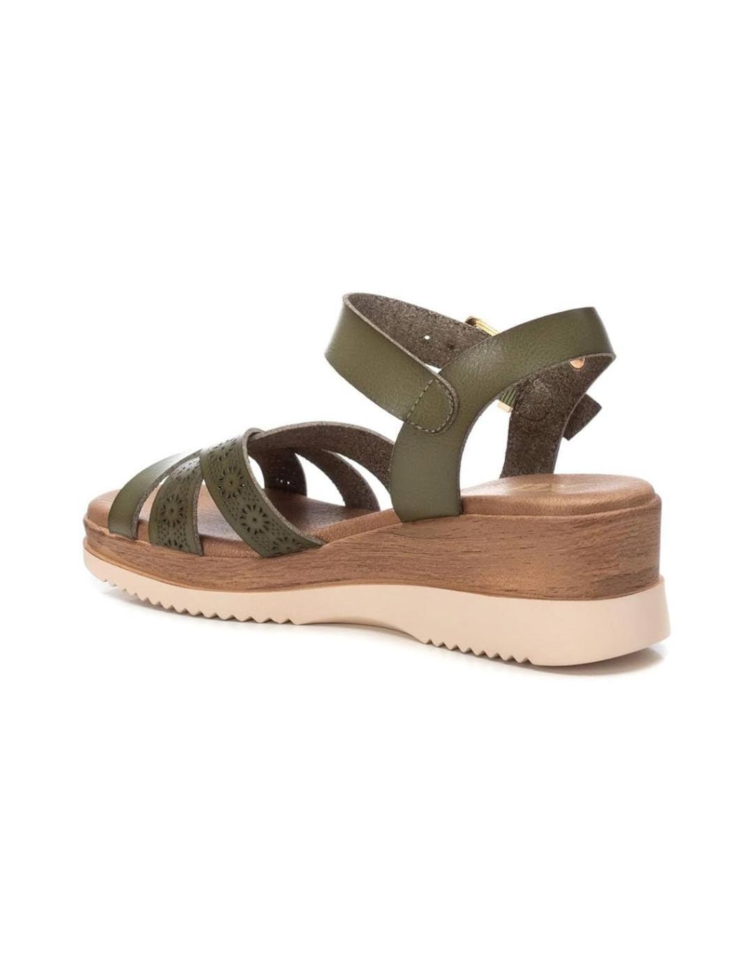 Sandales pour femme Xti 143851 Vert. 4/4