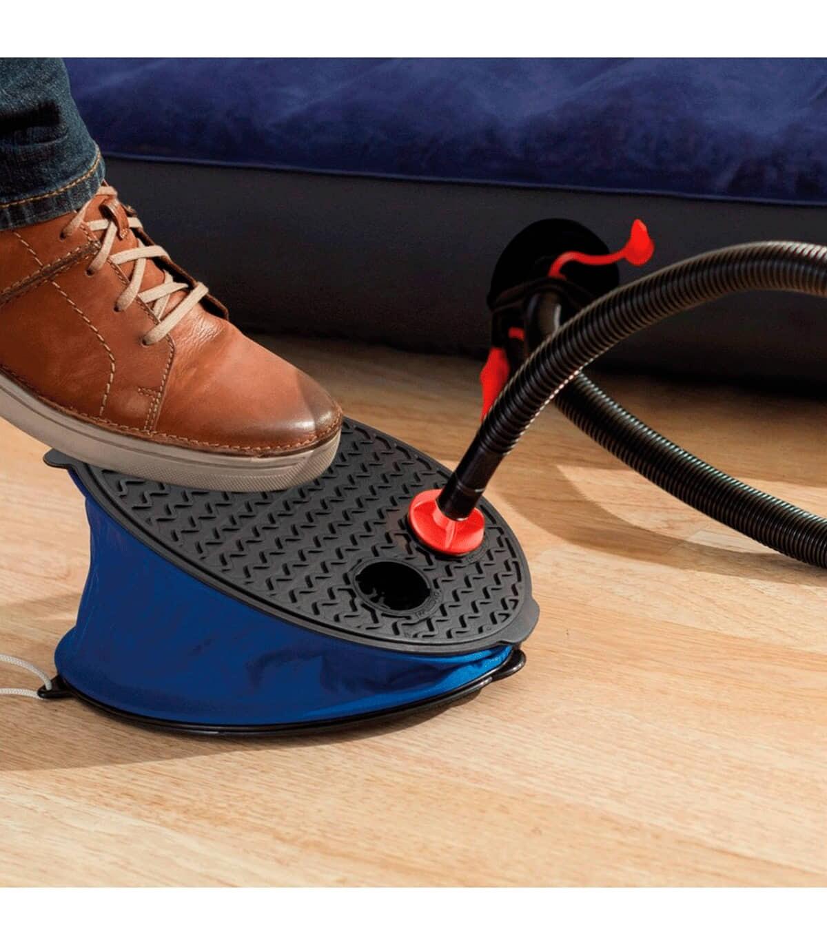 hinchador de pie intex con 3 boquillas 28 cm 2/2