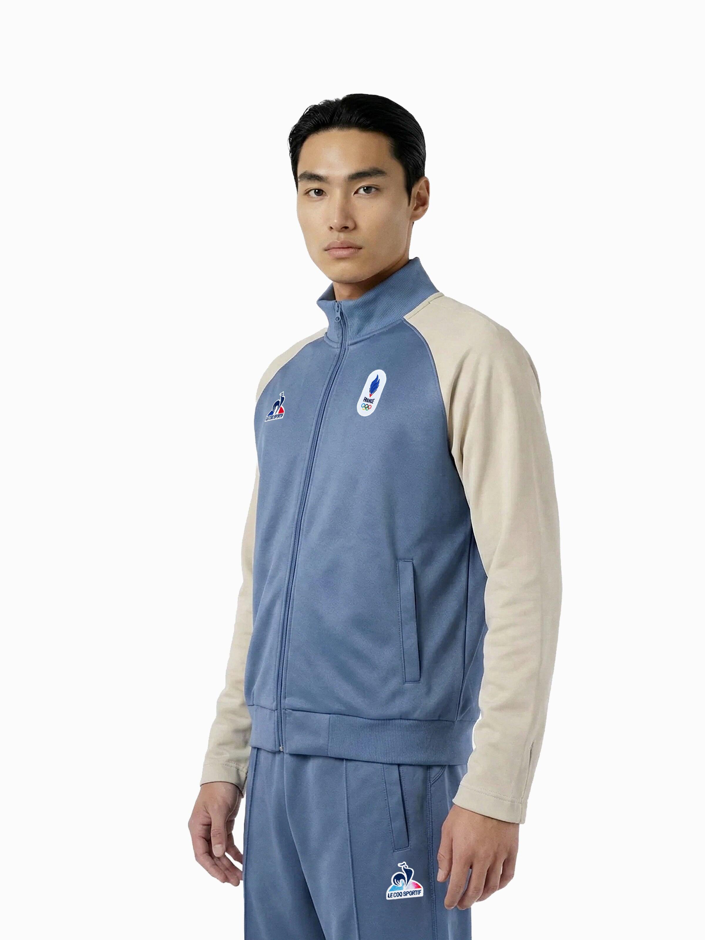 Veste zippée col montant Équipe de France Olympique 2026 JO EQUIPE DE FRANCE 1/5