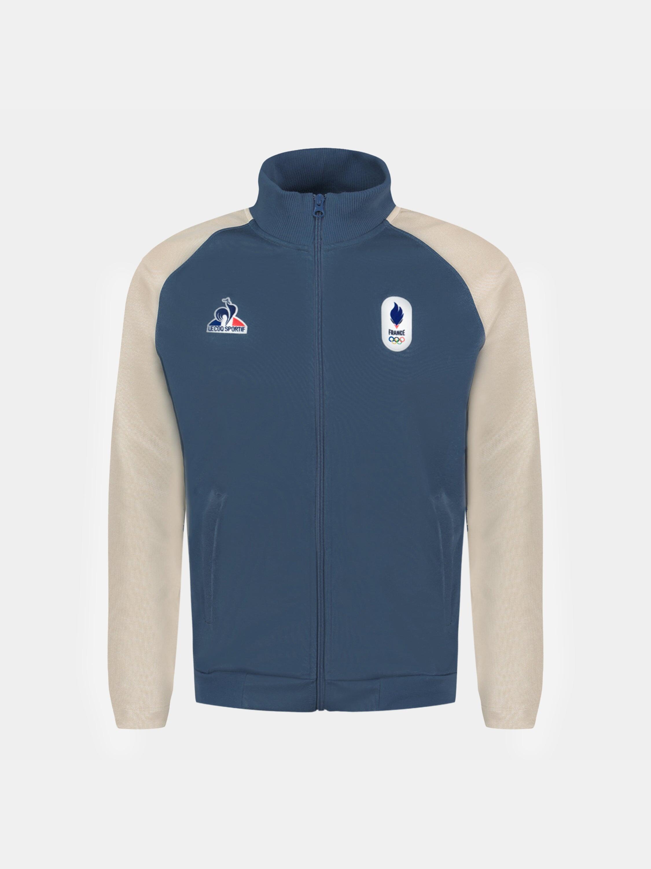 Veste zippée col montant Équipe de France Olympique 2026 JO EQUIPE DE FRANCE 2/5