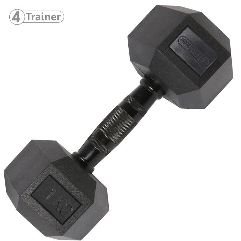 PACK HALTÈRES - 1 à 10KG avec Rack - 6 Paires (1, 3, 5, 7, 9, 10kg)  - 4TRAINER 3/7