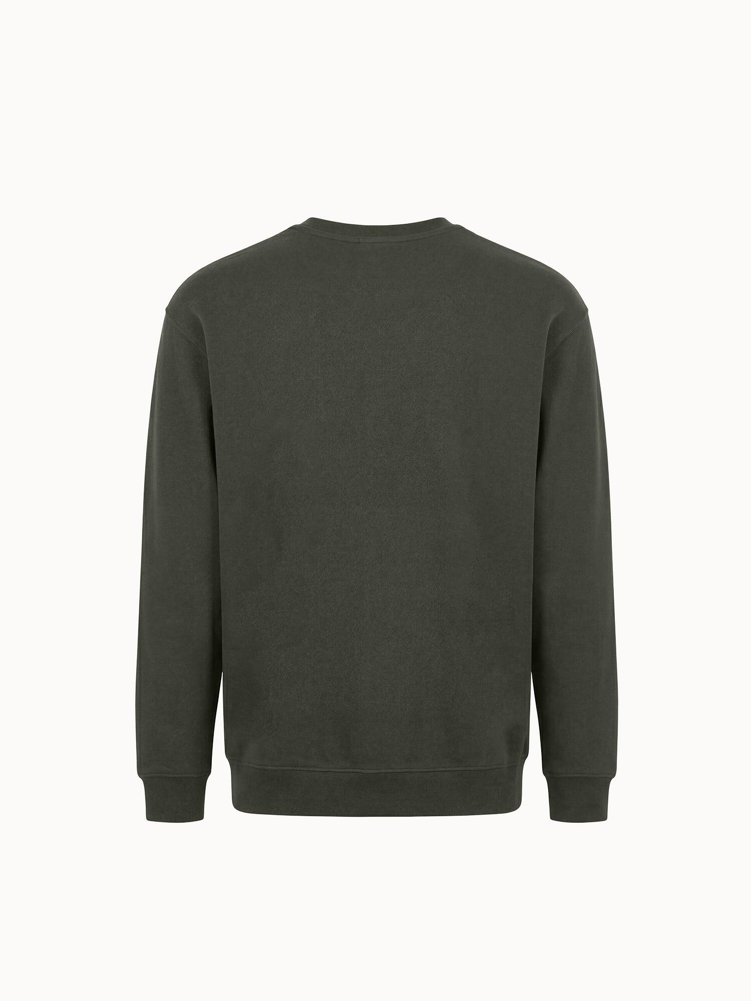 Sweat col rond relax en double face 3/5