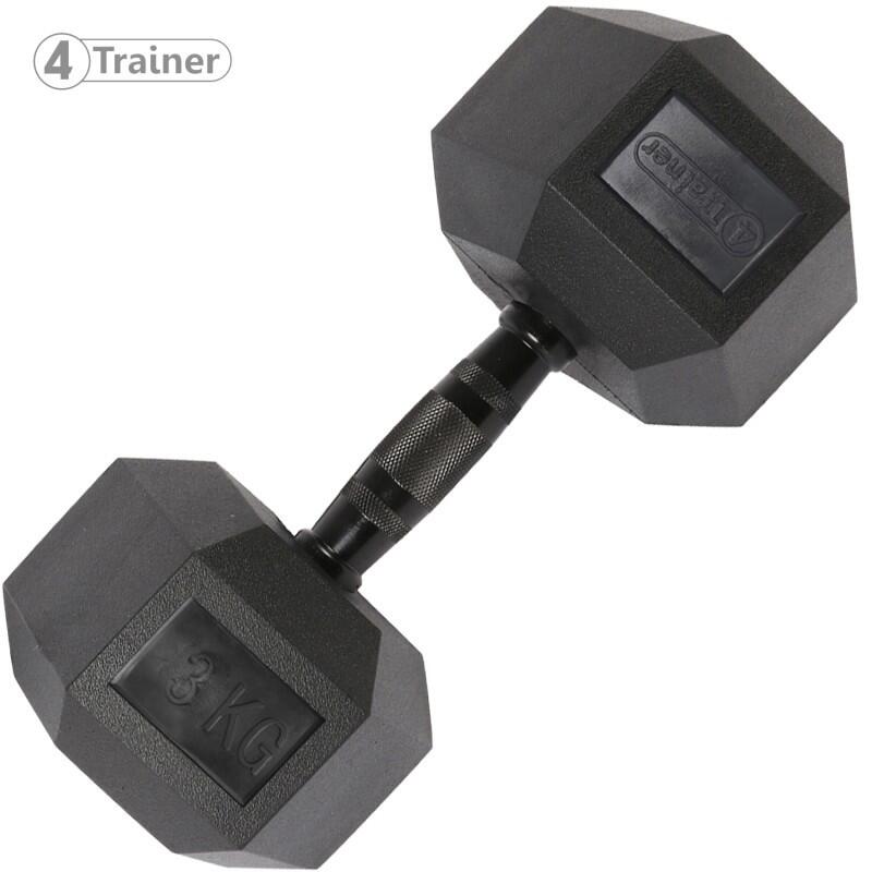 PACK HALTÈRES - 1 à 10KG avec Rack - 6 Paires (1, 3, 5, 7, 9, 10kg)  - 4TRAINER 4/7
