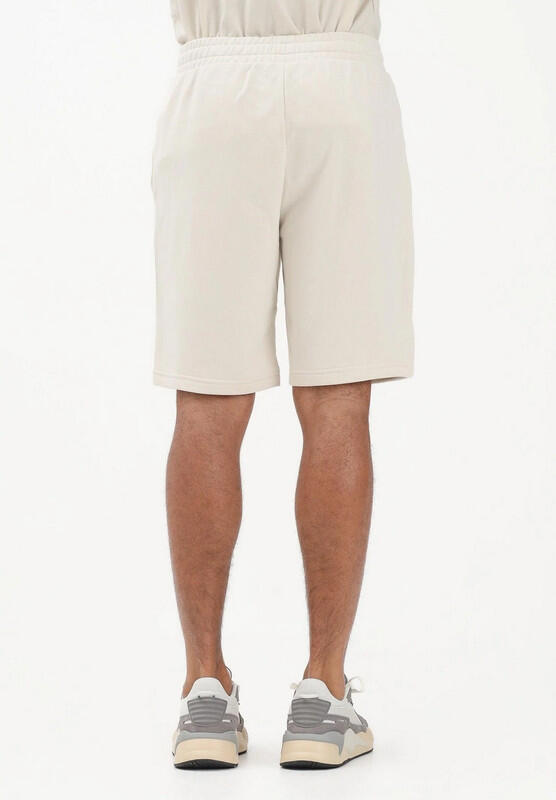 Puma Pantaloncini Uomo in Cotone con Tasche Laterali Alpine Snow White Bianco S 3/3