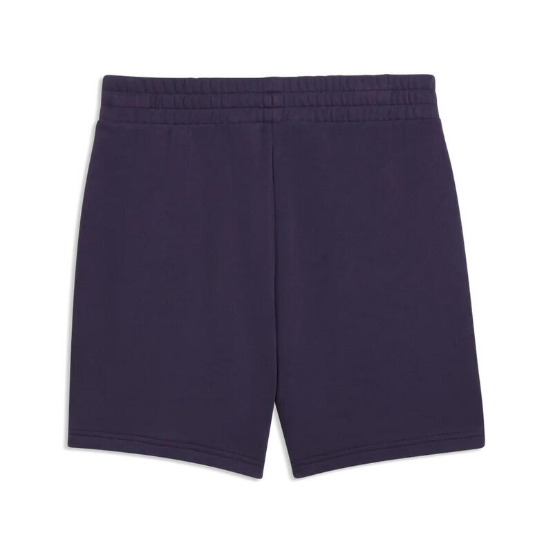 PUMA Ess Small No. 1 Logo 5'' Pantaloncini a Vita Alta TR Deep Plum Blu S 2/3