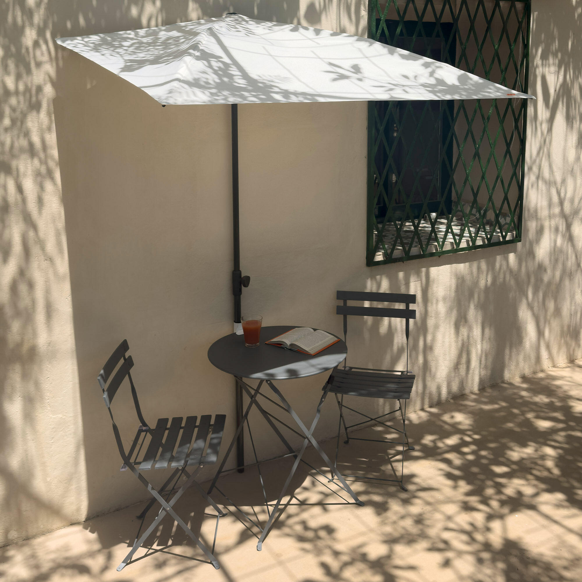 Aktive Garden Sombrilla de pared rectangular 160x100 cm 5/7