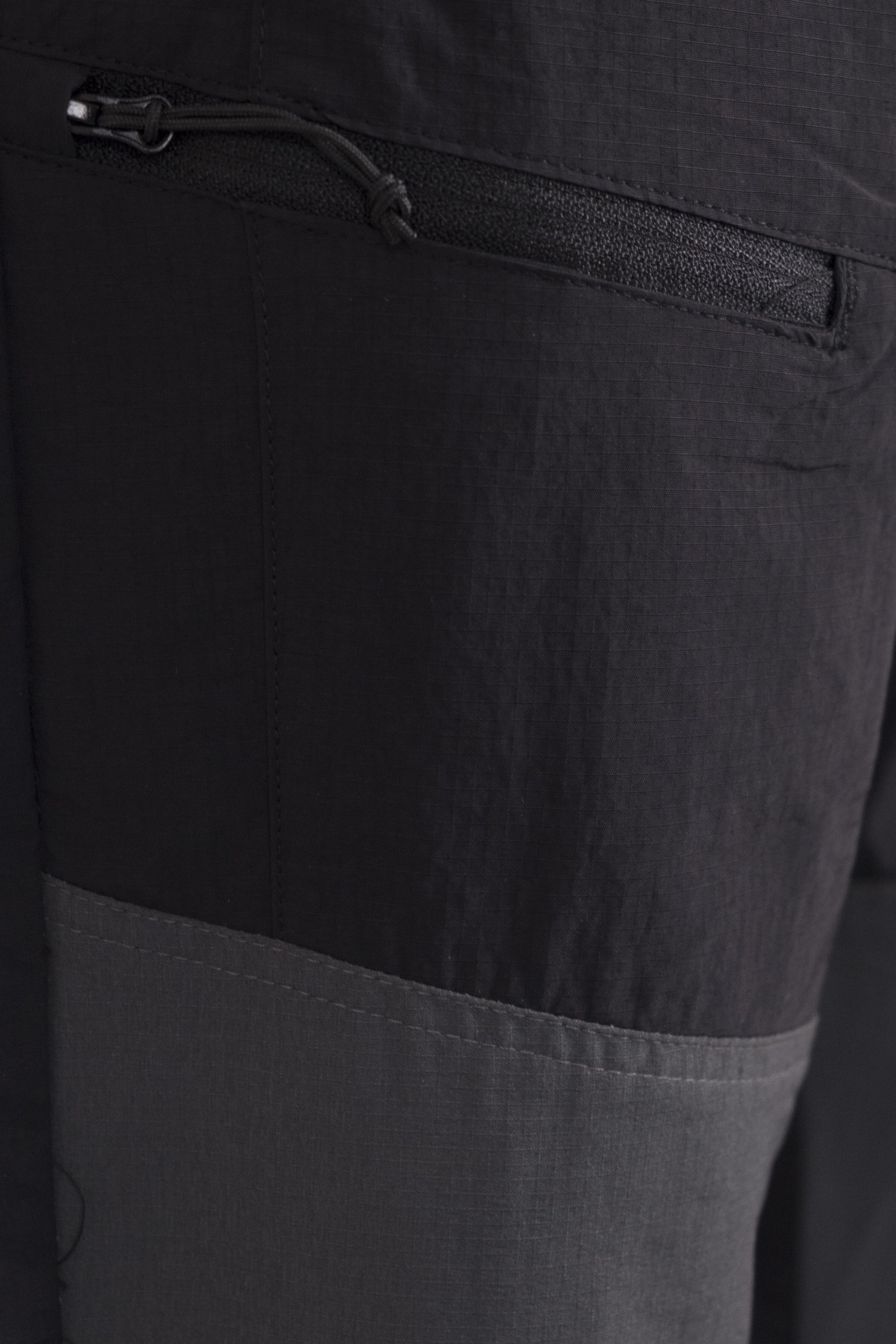 Pantaloni Esercito trekking neri uomo 4/4