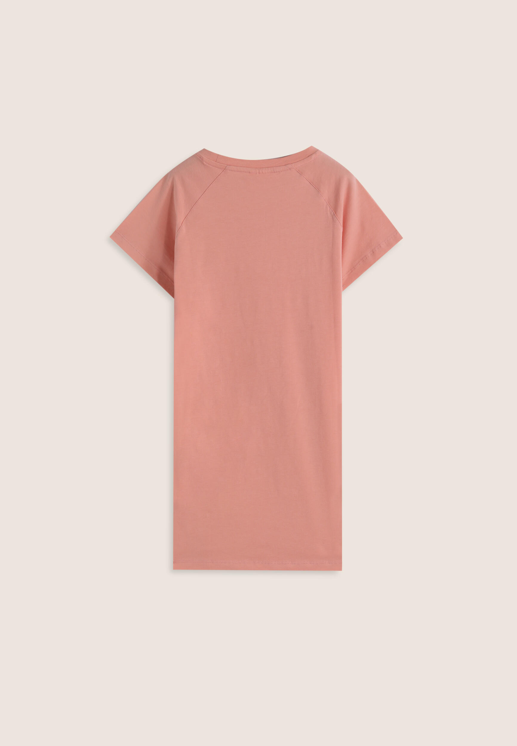 Robe pour fille à manches courtes en coton extensible 2/3
