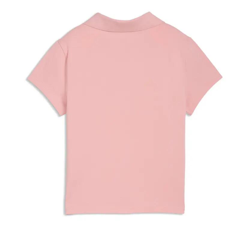Puma Polo ESS Baby PUMA Alpine Snow Comfort Quotidiano Rosa M 2/2