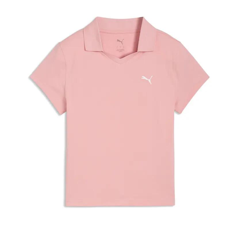 Puma Polo ESS Baby PUMA Alpine Snow Comfort Quotidiano Rosa M 1/2