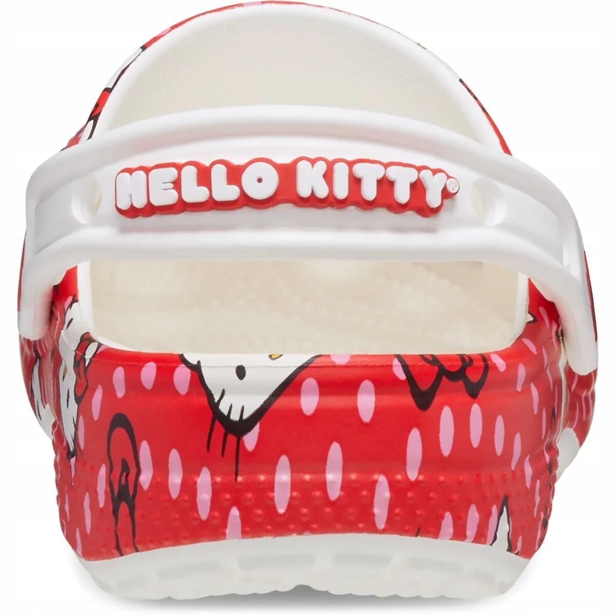 Chodaki Dla Dzieci Crocs Classic Hello Kitty Red Clog 5/6