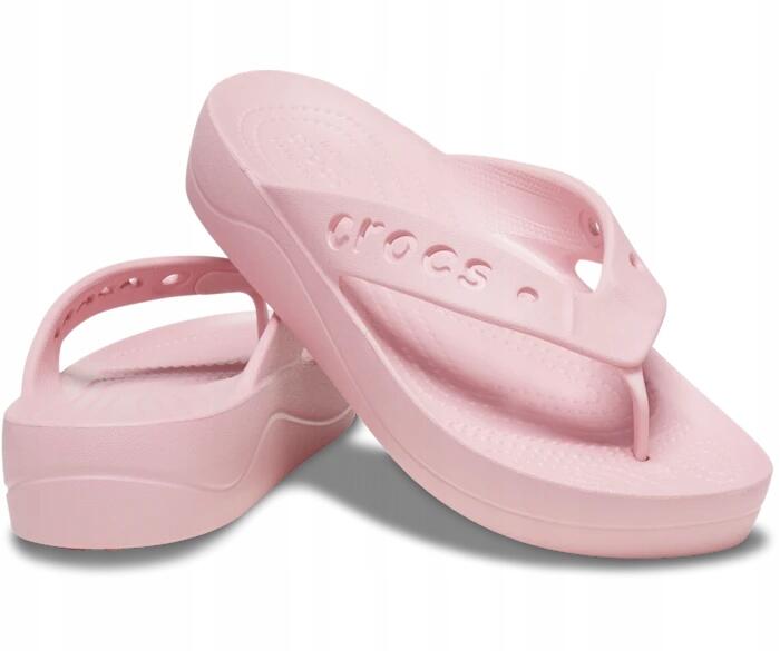 Japonki Dla Dorosłych Crocs Baya Platform Flip 2/6