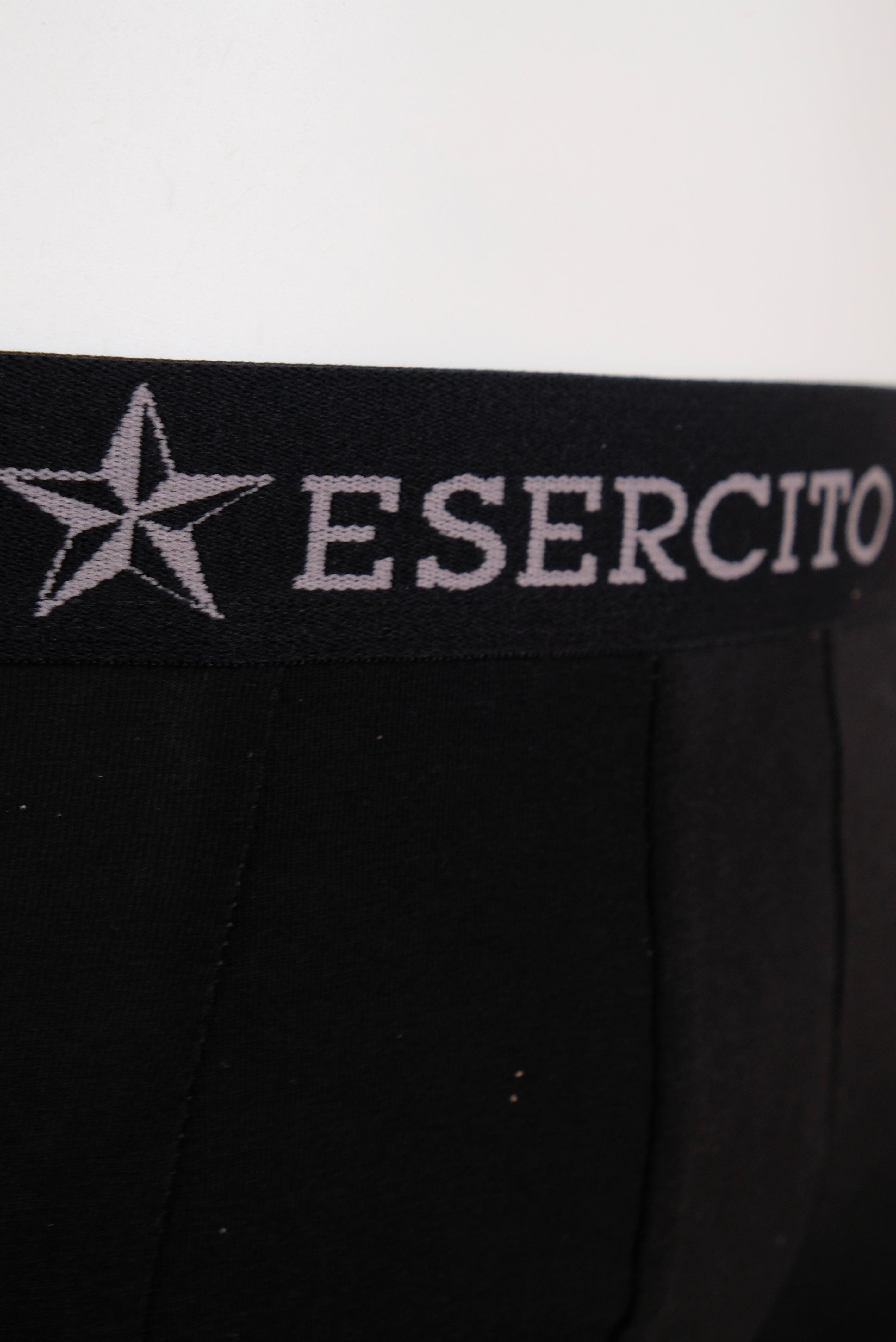 Slip Esercito neri in cotone uomo 3/3