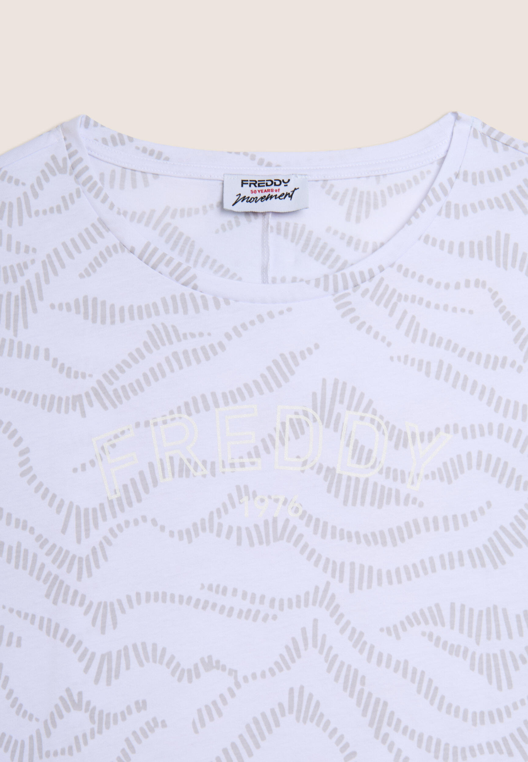 T-shirt Stampata con Logo FREDDY 1976 3/3