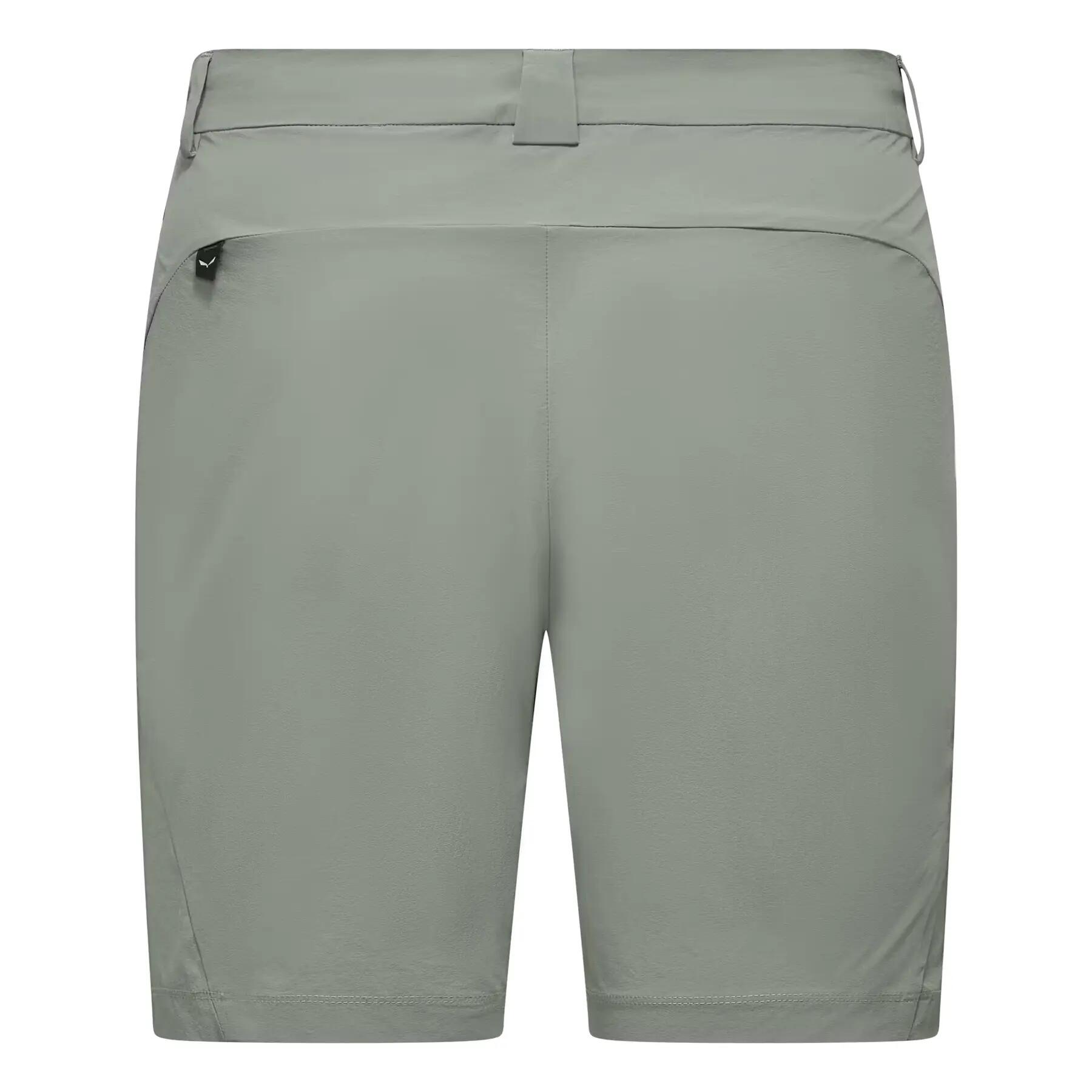 Pantalón corto de compresión mujer Salewa Puez Talvena DST 3/5