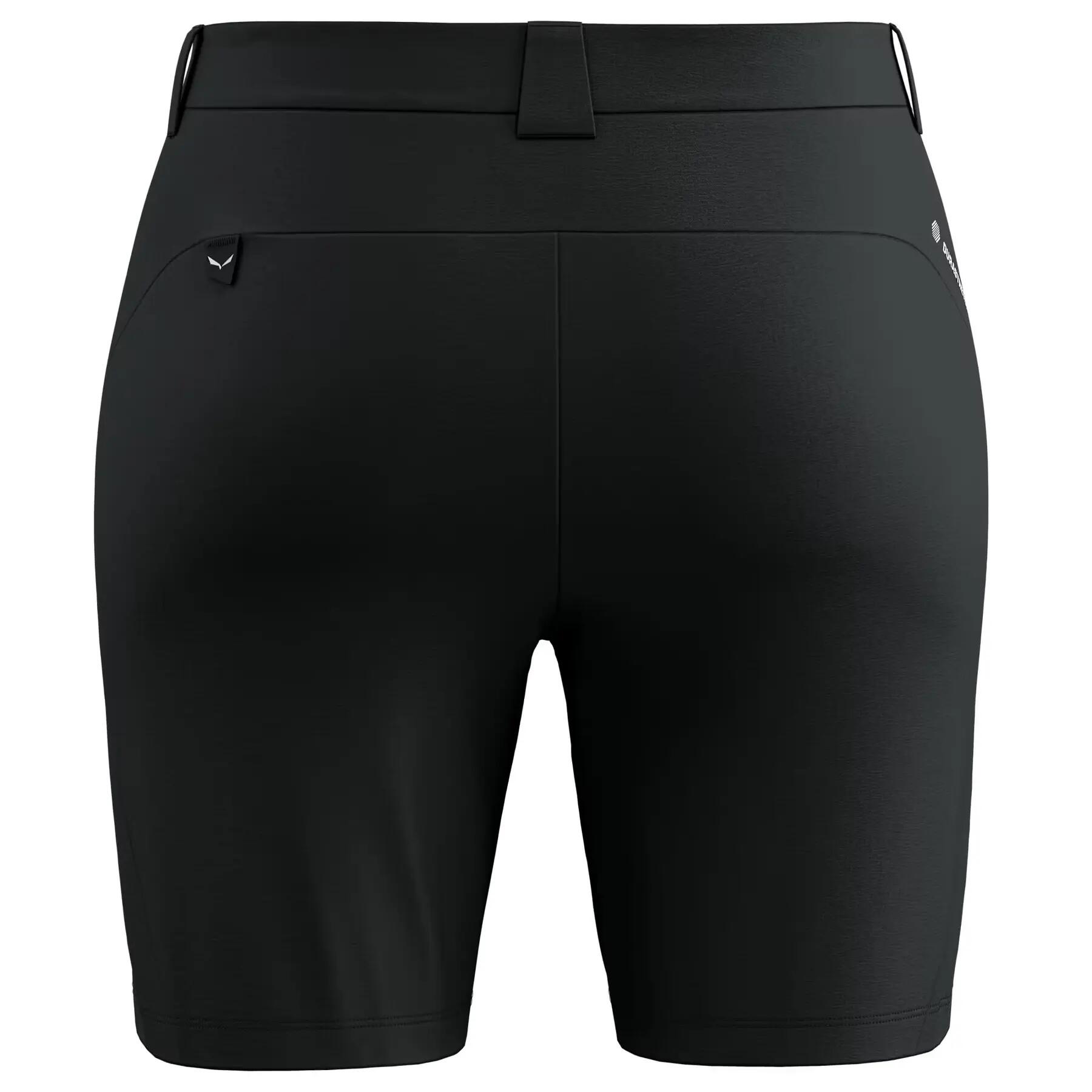 Pantalón corto de compresión mujer Salewa Puez Talvena DST 2/5