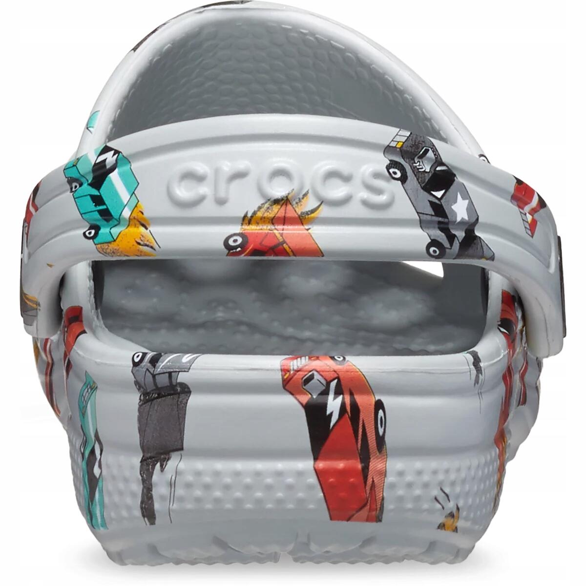 Chodaki Dla Dzieci Crocs Classic Race Cars Graphic Clog 5/6