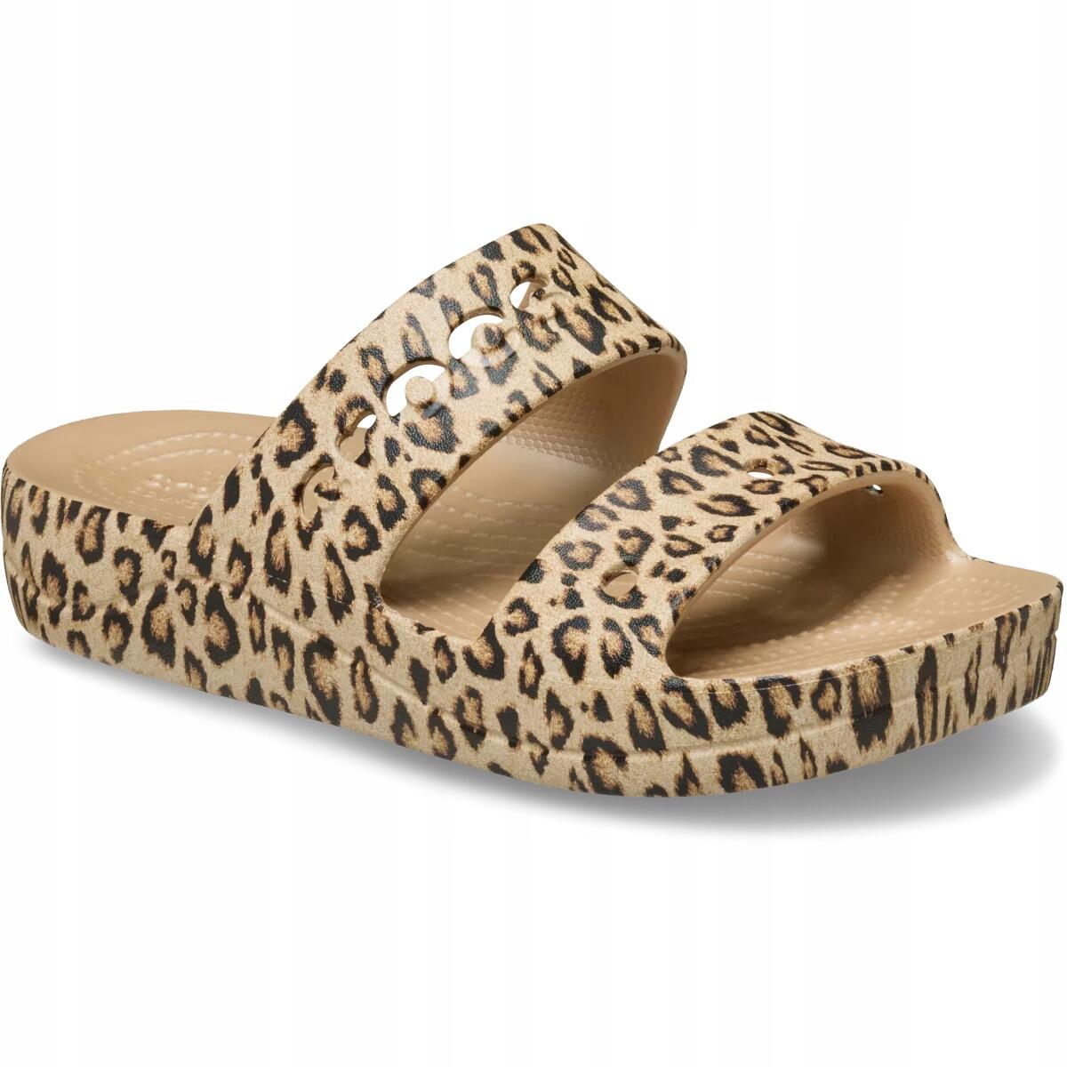 Klapki Dla Dorosłych Crocs Baya Animal Platform 1/6