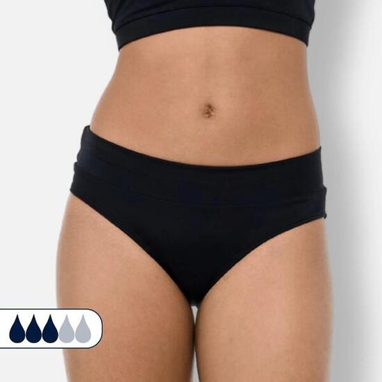 Bas de Maillot de Bain Menstruel | Adolescente | Flux Moyen | ROSA