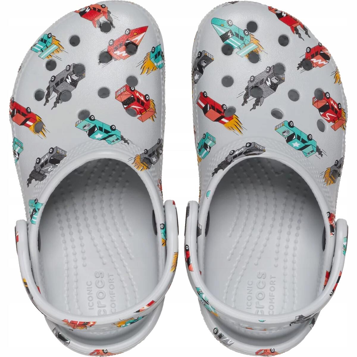 Chodaki Dla Dzieci Crocs Classic Race Cars Graphic Clog 6/6