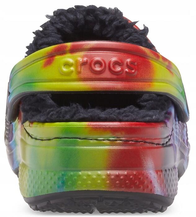 Chodaki Dla Dzieci Crocs Baya Lined Tie Dye Graphic Clog 5/6