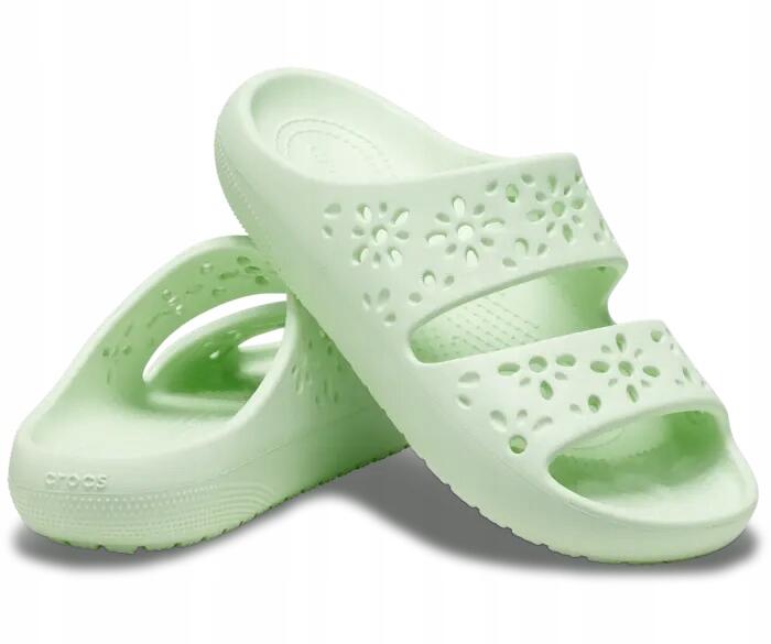 Klapki Dla Dorosłych Crocs Classic Floral Cut Out 2/6