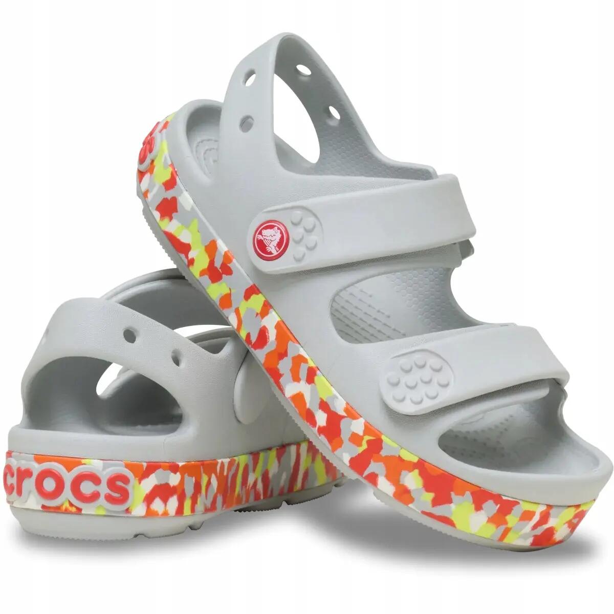 Badslippers Jongens Crocs Grijs 212527-1X8 2/6