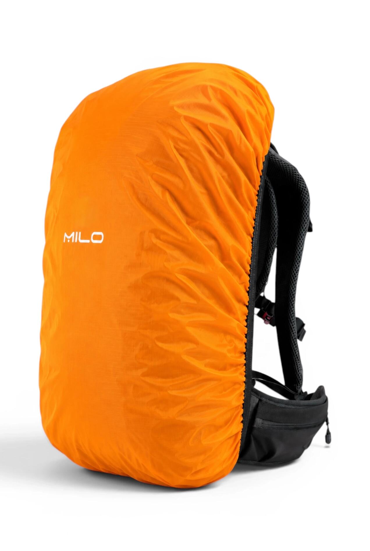 Plecak trekkingowy Milo SENTE 35 szary z gwizdkiem ratunkowym 6/6