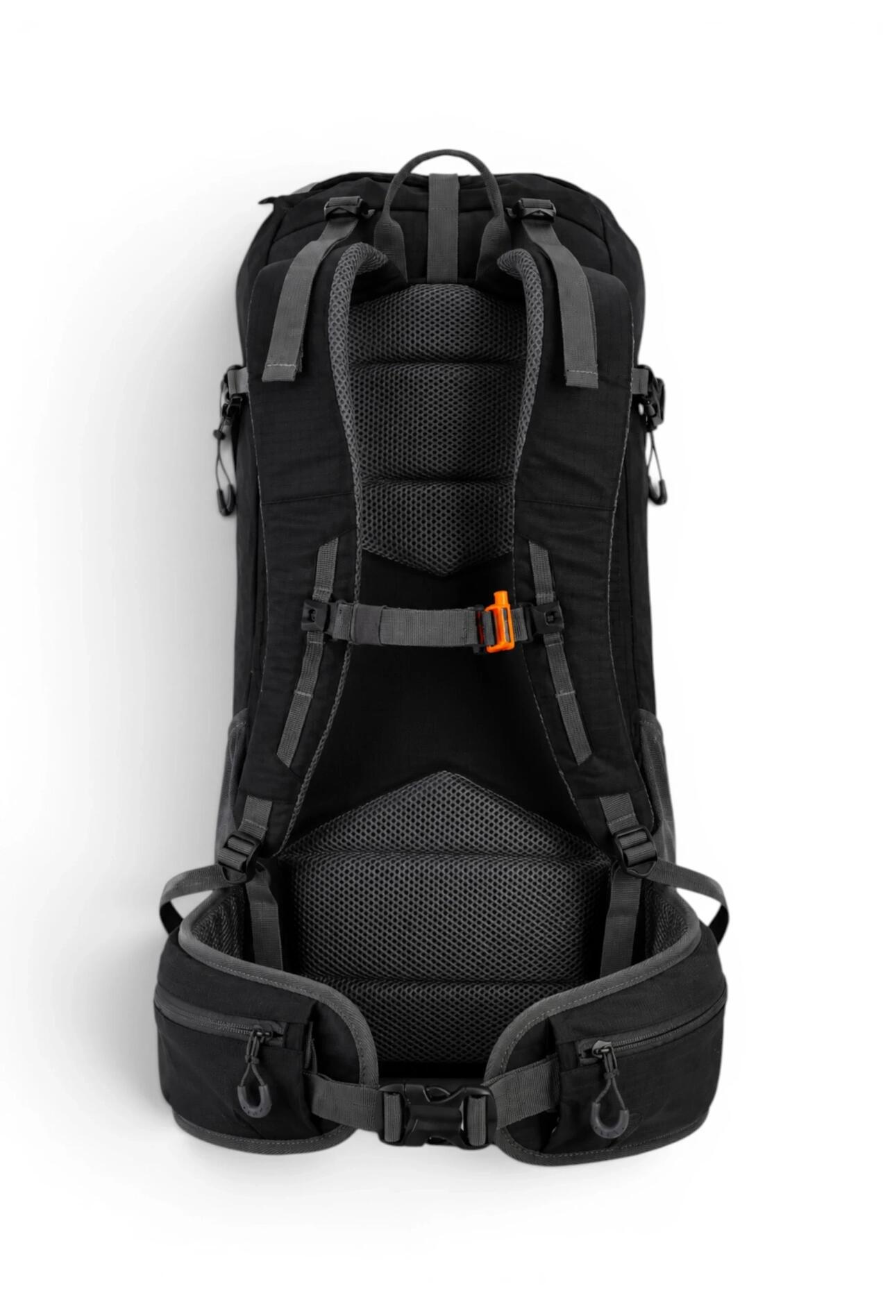 Plecak wspinaczkowy Milo SENTE 35 czarny, 35L z raincover i gwizdkiem 3/5