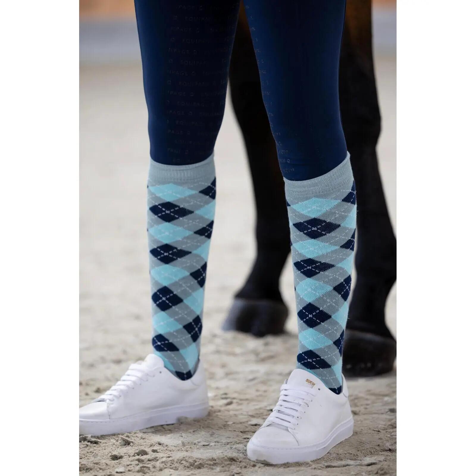 Calze da equitazione per bambine Equipage Lax 4/4