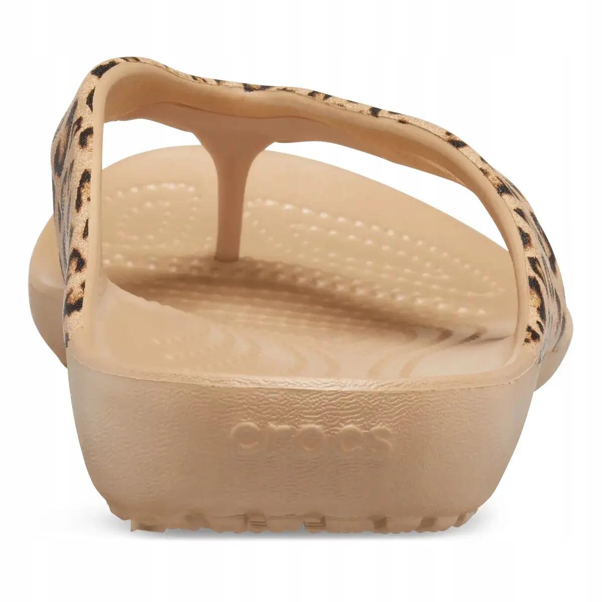 Japonki Dla Dorosłych Crocs Kadee II Leopard Flip 5/6