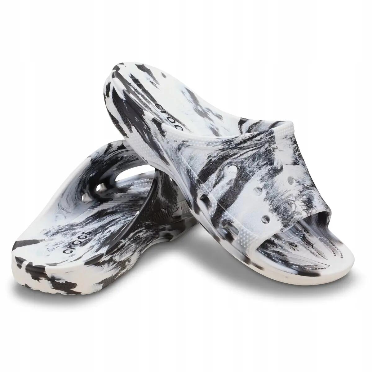 Klapki Dla Dorosłych Crocs Saturday Marbled Slide 2/6