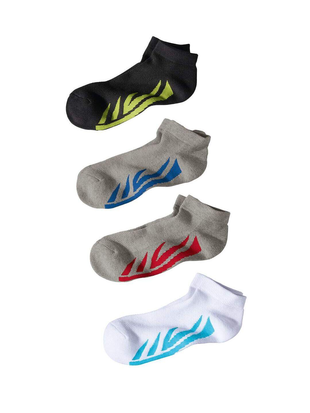 Lot de 4 Paires de Socquettes Sport-Chic 1/1
