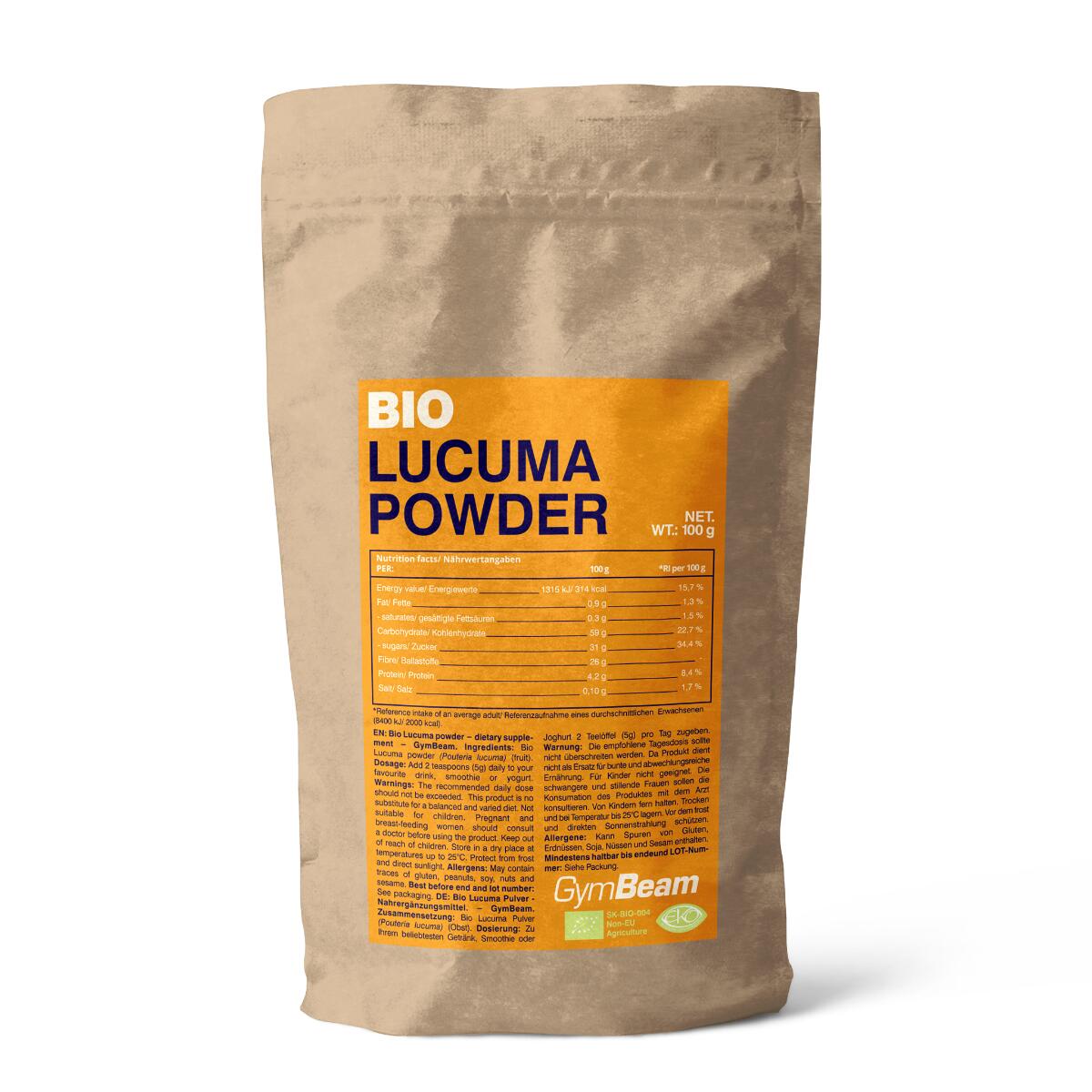GYMBEAM Lucuma prášek BIO