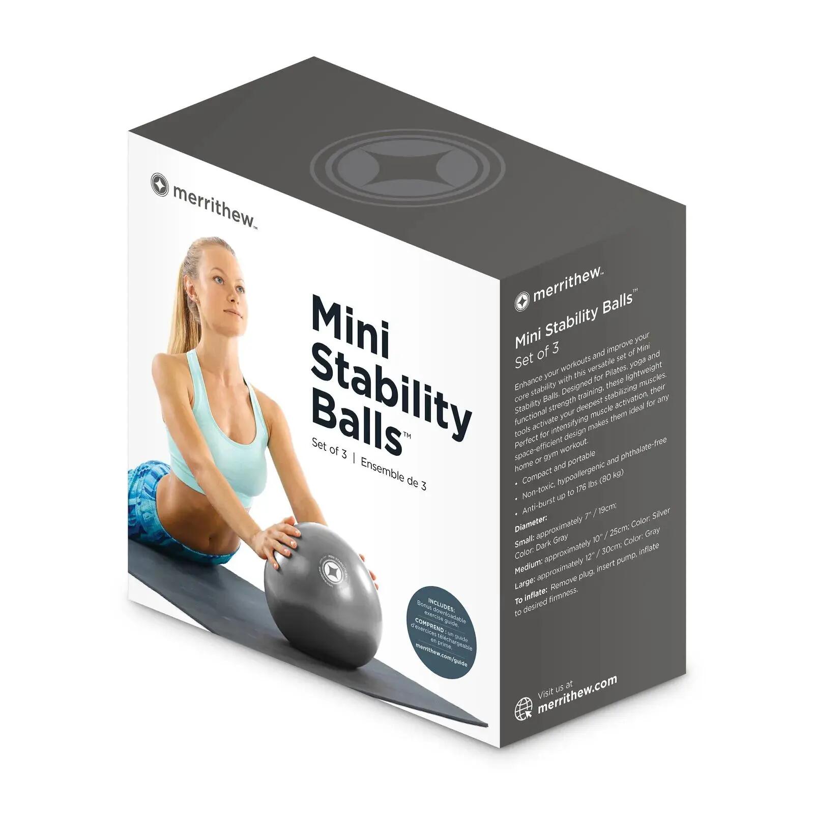 Mini Pilates Stabilitätsball Merrithew (x3) 2/2