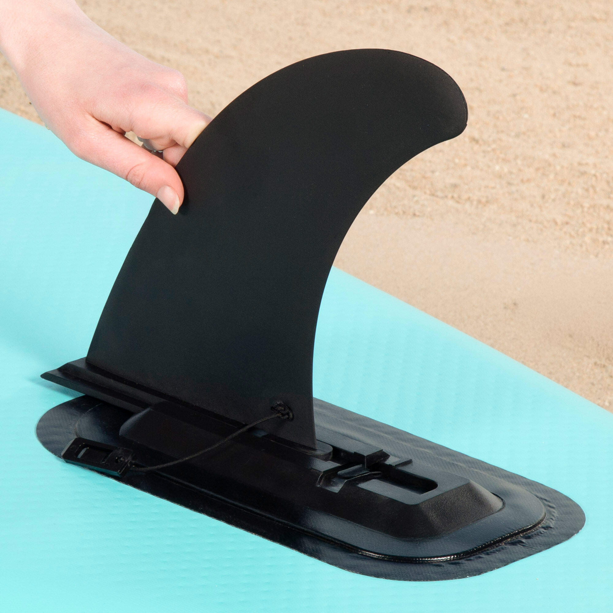 Aktive Planche de paddle gonflable pour débutant avec sac à dos, pompe et pagaie 7/7