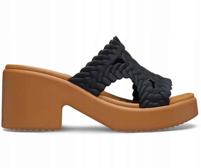 Klapki Dla Dorosłych Crocs Brooklyn Woven Slide Heel 3/6