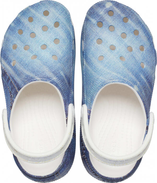 Chodaki Dla Dzieci Crocs Classic Cutie Denim Clog 6/6