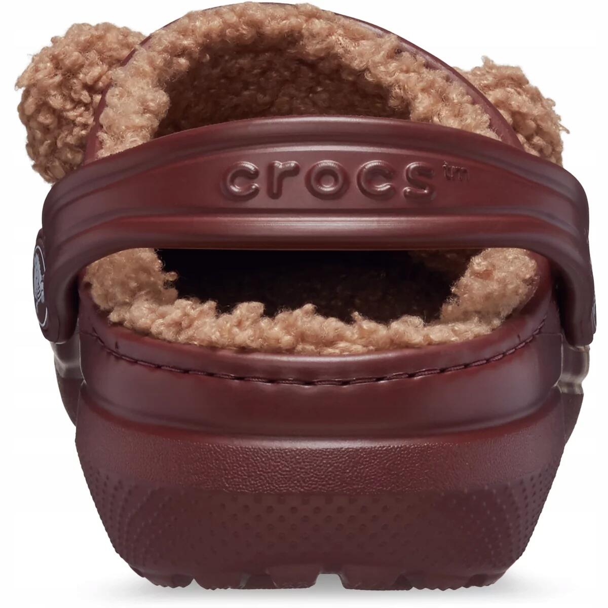 Chodaki Dla Dzieci Crocs Classic Lined Iam Brown Bear Clog 5/6