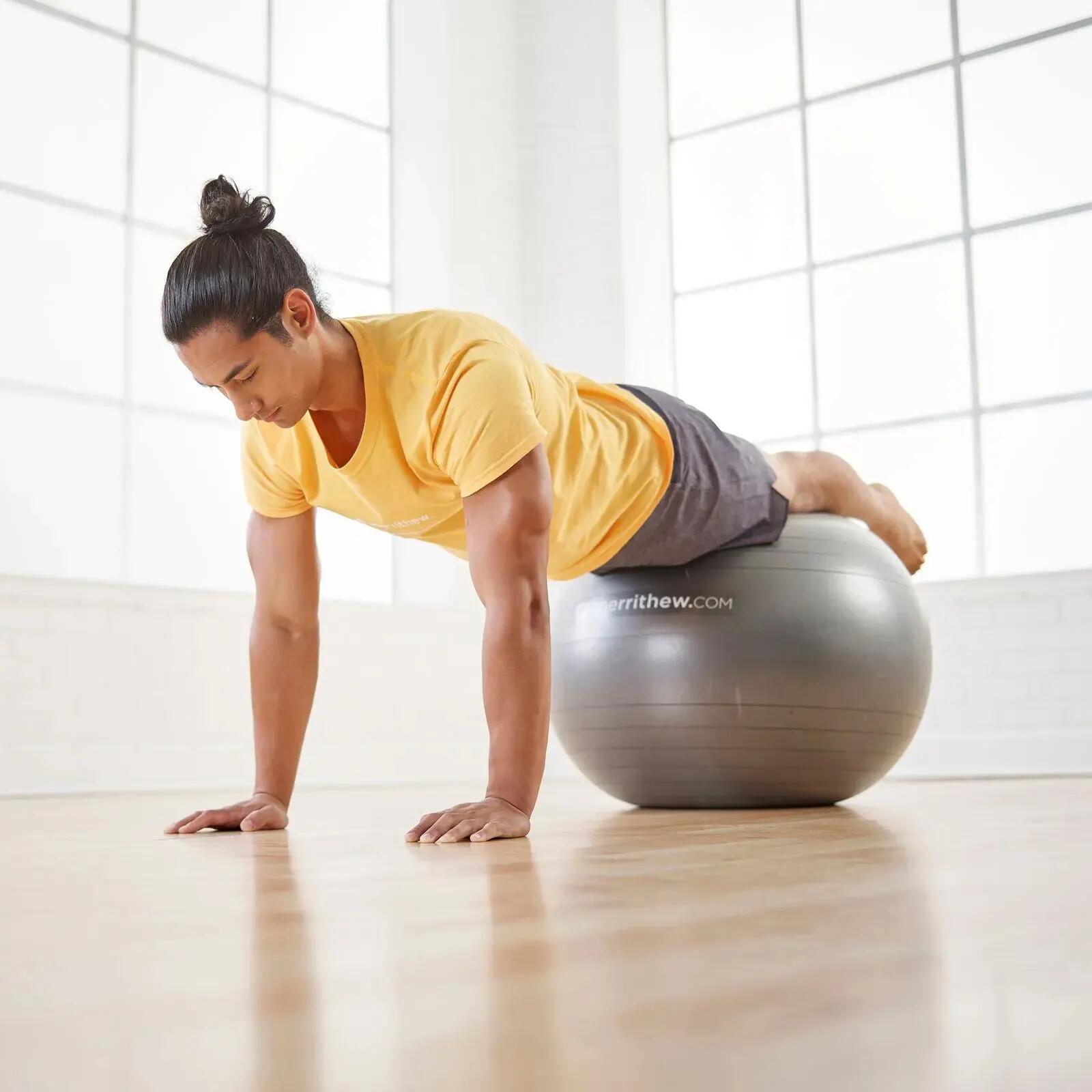 Balle de stabilité pilates avec pompe Merrithew 3/3