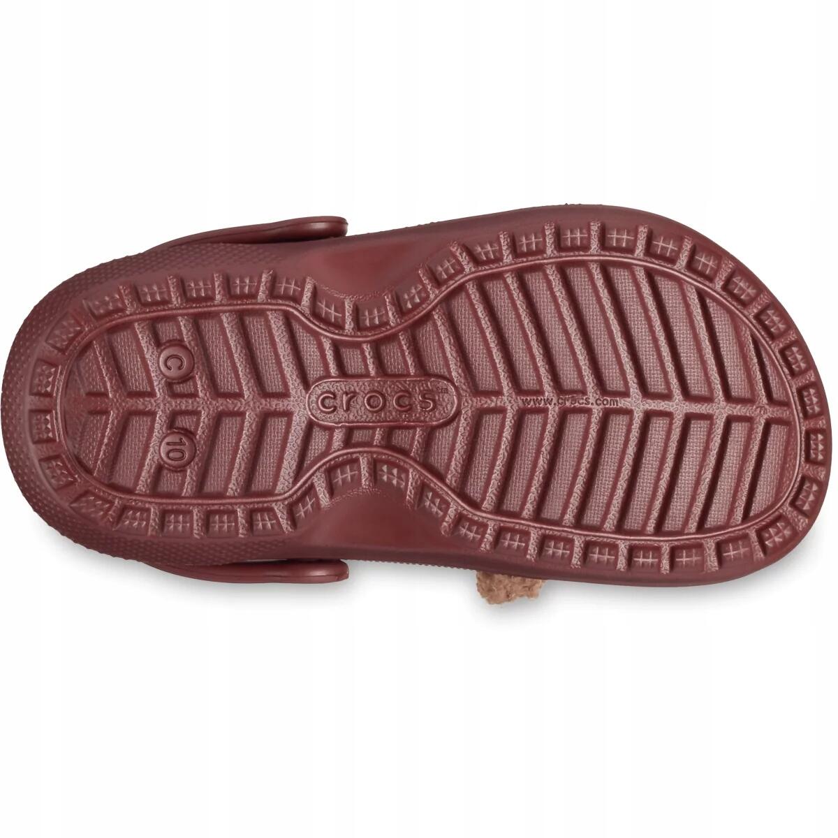 Chodaki Dla Dzieci Crocs Classic Lined Iam Brown Bear Clog 4/6