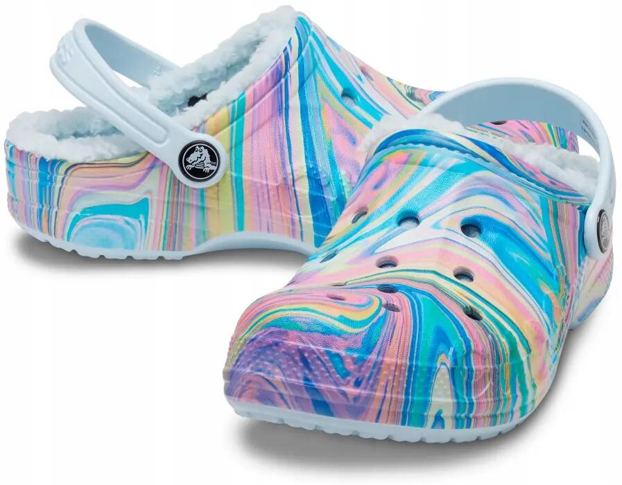 Chodaki Dla Dzieci Crocs Baya Lined Printed Clog 2/6