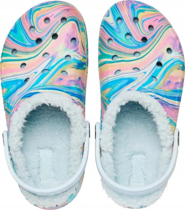 Chodaki Dla Dzieci Crocs Baya Lined Printed Clog 6/6
