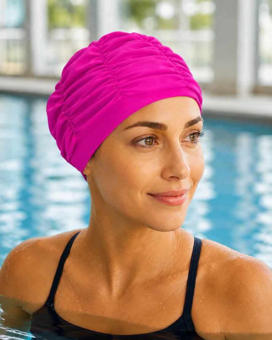 Aqua-Sport czepek poliester lady comfort pink AS0803 2/7