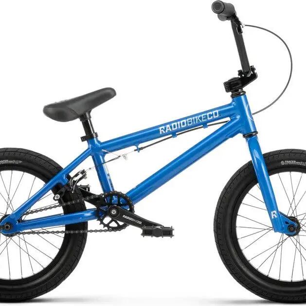 Dice 16" Blue Freestyle BMX Bike