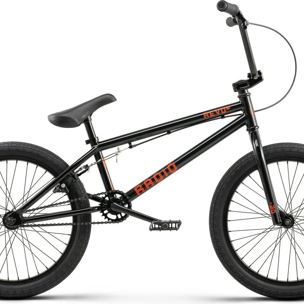 Radio Bikes Revo 20" Black Freestyle BMX