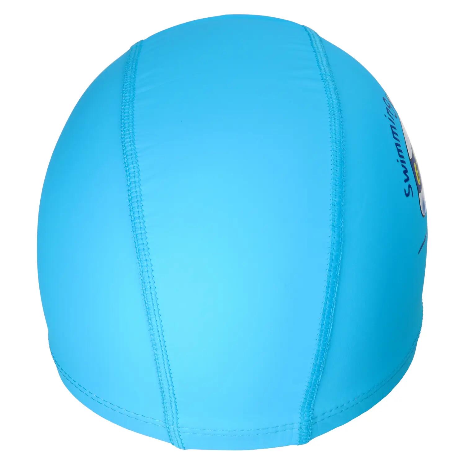 Aqua-Sport czepek PU junior dolphin swim cap blue AS95073 4/6