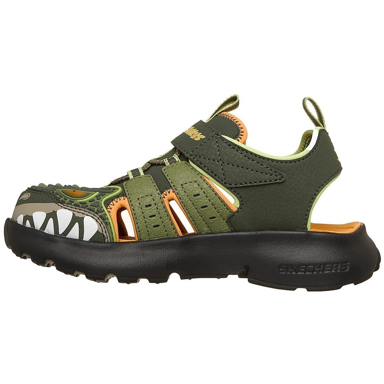Sandalias Skechers Razor Splash-raptor Quest, Verde, Niños 5/5