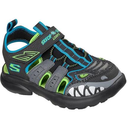 Sandalen Skechers Razor Splash-raptor Quest, Schwarz, Kinder